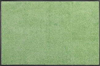 wash+dry by Kleen-Tex Fußmatte Trend Uni, Schmutzfangmatte, waschbar, rechteckig, Höhe: 9 mm, rutschhemmend, In- und Outdoor geeignet, auch als Läufer erhältlich