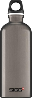 Trinkflasche "Traveller" 0,6 l silber Smoked Pearl