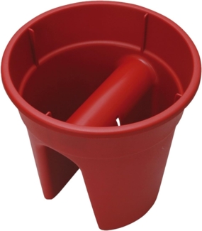 Flowerclip Blumentöpfe, 3er Set, rot