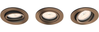 DONEGAL recessed copper 3xNW 230V