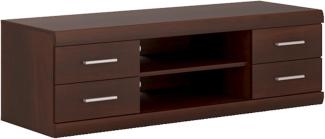 Lowboard Imperial TV-Unterschrank 140x45x44cm nussbaum imperial Landhaus