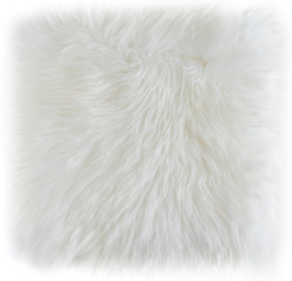 LUXOR living Stuhlkissen Sitzauflage Lammfell, Sitzauflage, rund oder eckig, echtes Lammfell, auch als 4er Set