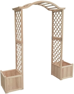 HOME DELUXE Rosenbogen aus Holz ARCO - 183 x 200 cm