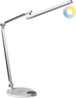LED Schreibtischlampe CAROY mit kabellosem Ladegerät Weiß