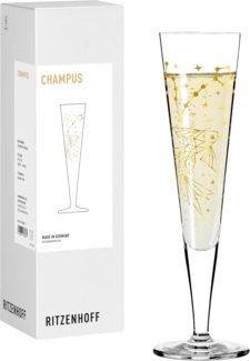 Ritzenhoff Astrologie Champagner 8 Fische Z. Mubaza H25