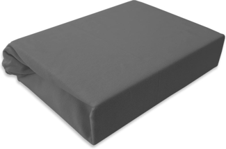 Spannbettlaken Kinderbett JERSEY 60x120 70x140 80x160 Top Qualität Hohe Gewicht 180g/m2 (80x160, Anthrazit)