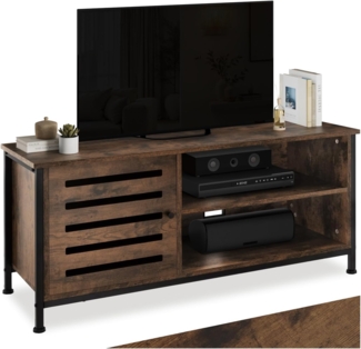 tectake Lowboard TV-Board (TV-Board, Montagematerial, Montageanleitung), Industrial Style