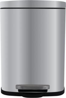 Treteimer Akira - Silber matt 5 Liter
