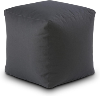 Amagohome Sitzhocker Sitzhocker Outdoorf Sitzwürfel 45 x 45 x 45 cm Fußhocker Bodenkissen Garten