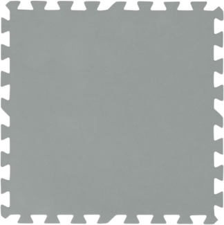 Bestway | Flowclear Pool-Bodenschutzfliesen XL-Pack | 18 Stück á 50x50 cm | Grau | ideal um Schutz des Poolbodens und des Rasens