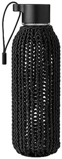 Rig-Tig CATCH-IT Trinkflasche Black, Wasserflasche, Sportflasche, Tritan-Kunststoff, Schwarz, 600 ml, Z00270