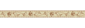 A.S. Création Bordüre Only Borders, aufgeschäumt, Barock, gemustert, ornamental, Tapete Bordüre Struktur Blumen Floral Selbstklebend Borte modern Optik
