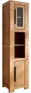Hochschrank Solidu 45x185 cm Akazie Natur