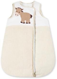 Mixibaby Baby Schlafsack Winterschlafsack/Sommerschlafsack für Jungen und Mädchen 70cm, Modelle:Memi Blau