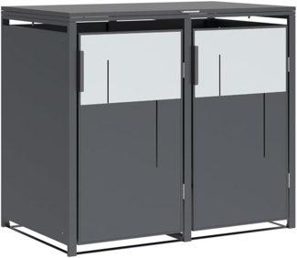 Westmann Tonus 2 | Metall Mülltonnenbox 2er |