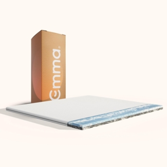 Emma 'Flip' Topper, 85 % Polyester / 15 % Polypropylen Weiß, 160x200 cm