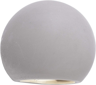 DEKO-LIGHT Osano II Wandaufbauleuchte, 220-240V AC/50-60Hz, G9, 1x max. 25 W, grau (341177)