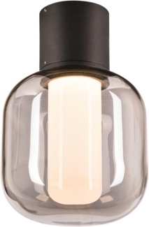 SLV 1004677 OVALISK CL Outdoor LED Deckenaufbauleuchte anthrazit CCT switch 3000 4000K