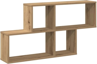 vidaXL Wandregal Artisan-Eiche 100x18x53 cm Holzwerkstoff 856593