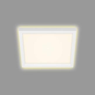 Briloner LED Panel Cadre weiß 29,3x29,3 cm warmweiß, Backlight-Effekt