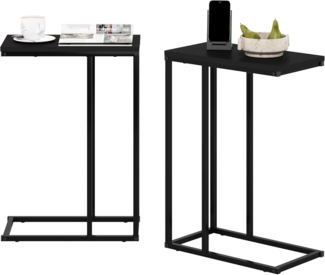Furinno Camnus Modern Living Sofa-Beistelltisch, Americano, 2er-Set
