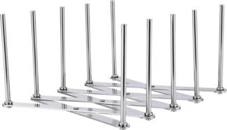 Deckelhalter, mit 4 Nischen, anpassbar