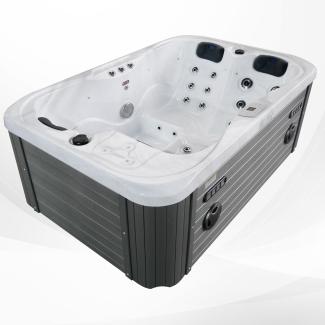 Outdoor Whirlpool Spa TINO Weiß 195x127 cm ohne Zubehör