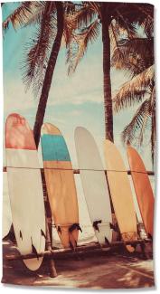 Good Morning Strandtuch Vintage Surf multi | 100x180 cm