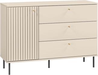 Sideboard Sophie Kommode 120x40x85cm kaschmir matt