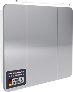 Fackelmann MILANO LED Spiegelschrank 90 cm, Weiß
