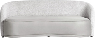3-Sitzer Sofa Stoff grau ROSET