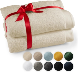 Blumtal Handtuch Premium 2-TLG. Saunatuch Set 80x200cm