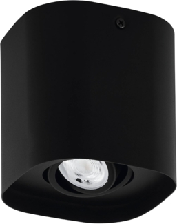 Eglo 99673 Deckenleuchte CAMINALES-Z schwarz L:12,5 B:12,5 H:12cm dimmbar mit Connect-Z Funktion