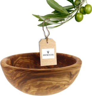 Hofmeister Schale Olivenholz 18 cm Holzschale Obst Müsli, Olivenholz