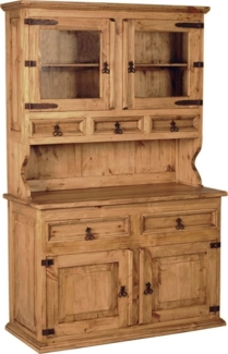 MiaMöbel Mexico Buffet Massivholz Pinie Landhaus Mexiko Möbel Mexikanisch
