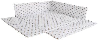 Laufgittereinlage 100x100 cm Big Stars beige