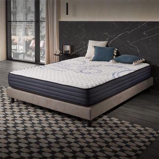 naturalex | Perfectsleep | Matratze 120x190 cm | Memory und Blue Latex-Technologie Extra Komfort HR | Fester Halt mit Atmungsaktivem Schaumstoff | Ergonomisch Entspannend und Hypoallergen