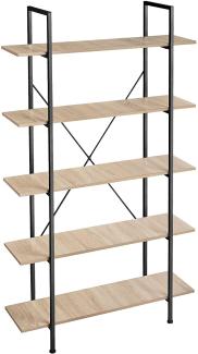 Regal Glasgow 106 x 34,5 x 179,5 cm - Industrial hellbraun