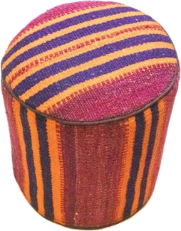 Sonderform,XS / 80 cm Ø Rund & kleiner,Mehrfarbig,Patchwork,Schurwolle,Afghanistan