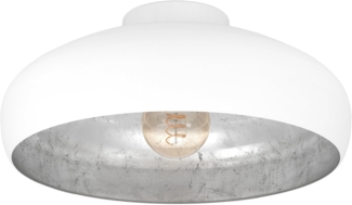 Eglo 94548 Deckenleuchte MOGANO weiß, silber, E27 max. 1X40W