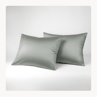 Seralino Kissenbezüge Set aus 100% Lyocell (Tencel) in Gr. 40x80, 80x80, 40x60 cm, (2 Stück), besonders weich, schnelltrocknend, atmungsaktiv, aus Eukalyptusfasern