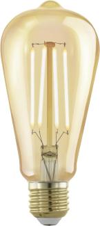 Eglo 110067 LED Filament Leuchtmittel E27 GOLDEN AGE L:14. 2cm Ø:6. 4cm dimmbar 1700K