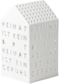 Räder Lichthaus Heimat ist kein Ort 9,5x9,5x16,5cm