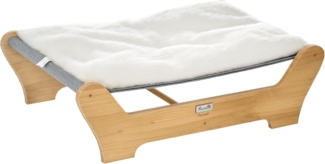 PawHut Tierbett Katzenbett mit Hängemattegestell
