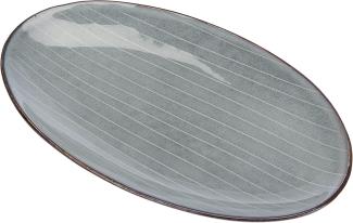 Broste Copenhagen NORDIC SEA Platte oval S 13,6x22 cm