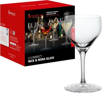 Spiegelau 4-er Set Nick & Nora Glass 450/06 Perfect Serve Collection