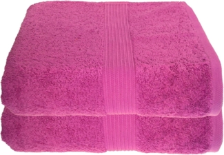Julie Julsen Saunatuch 2-Saunatuch-Pink-Saunatuch 80 x 200 cm, Baumwolle (2-St)