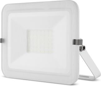 30 Watt LED Flutlichtstrahler 2700 Lumen 6500 Kelvin Tageslichtweiß IP65