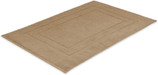 Badvorleger Frottier 700 g/m² 50 x 80 cm Sand