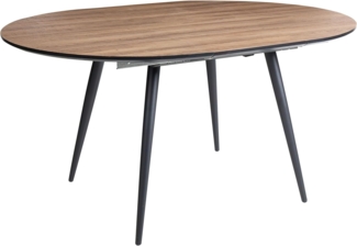 Ausziehbarer Esstisch SENIAC Braun 110 150 cm 112 cm